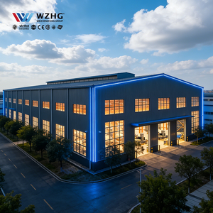 Centre logistique industriel en gros Q355B en acier au carbone, entrepôt préfabriqué durable résistant au vent, appartement, atelier, salle de sport - Product Image 1