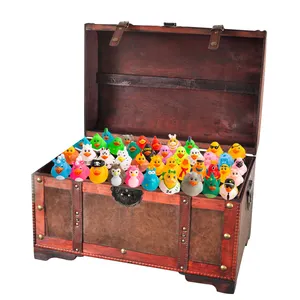 促销2英寸沐浴玩具鸭子礼品定制标志什锦橡皮鸭玩具鸭子儿童节日派对优惠