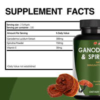 Tonique Herbal Traditionnel avec Champignon Reishi et Spiruline - Favorise la Vitalité, la Santé du Foie et le Bien-être Digestif