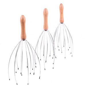 Masajeador de Cabeza con Mango de Madera para Relajación Corporal, Venta al por Mayor - Product Image 2