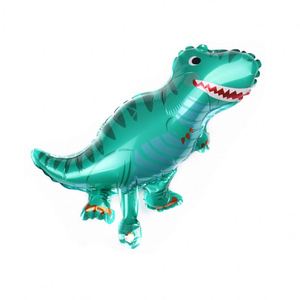 Mini ballon en aluminium dinosaure Tyrannosaurus Rex pour fête d'anniversaire d'enfants, vente en gros - Product Image 5