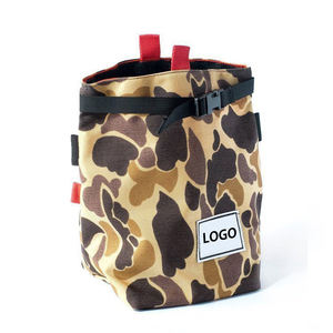 Durable Eco-friendly RPET Sac a Rock Climbing <b>Chalk</b> Bag Custom Weightlifting Bucket Pot Recycled <b>Gymnastics</b> Boulder <b>Chalk</b> Bag - Product Image 5