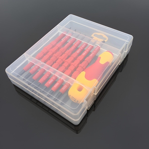 Precision <b>Screwdriver</b> Set 115Pcs Cross Phillips Bit 200Mm Industrial Grade Anti-Slip Handle Plastic Handle - Product Image 3