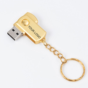 Promo hadiah kecil Pendrive 3.0 8gb 16gb kunci logam Usb Pen Drive 32gb 64gb memori Stick dengan ukiran disesuaikan pencetakan Logo - Product Image 4