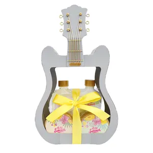 Confezione regalo per chitarra in metallo alla moda, bagno di bellezza e bagno termale per il corpo