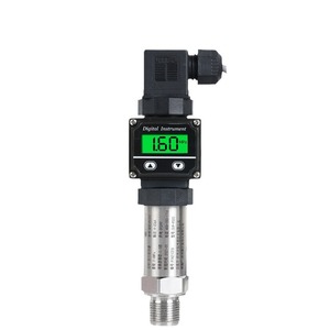 Transmisor de Presión Digital 4-20mA IP65 de Acero Inoxidable para Aceite, Gas, Agua Hidráulica, Aire y Alta Temperatura - Product Image 1