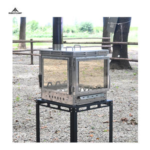 Estufa de Camping INBESTCAMP, Parrilla para Acampar, Churrasqueira para Campismo en la Naturaleza, Estufa para Senderismo al Aire Libre - Product Image 1