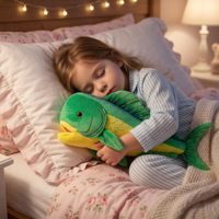 Peluche réaliste de poisson d'océan, jouet câlin pour animaux de compagnie
