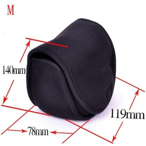 Housse de protection en néoprène pour moulinet de pêche, 140mm x 119mm x 78mm, pour leurres de pêche, taille M - Product Image 1