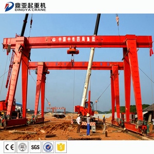 Grue à portique à poutre unique personnalisée pour l'extérieur Grue à portique montée sur rail de 1 tonne Équipement de levage en porte-à-faux <span class=keywords><strong>5</strong></span>/10/15/16/30T - Product Image 5