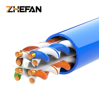 Câble blindé 305m en rouleau, câble réseau STP FTP Cat6, câble certifié Cat6a, câble LAN Cat6 SFTP