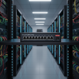 <span class=keywords><strong>Switch</strong></span> <span class=keywords><strong>PoE</strong></span> Gigabit 8+2+1 ports SFP 10/100/1000M, <span class=keywords><strong>Switch</strong></span> <span class=keywords><strong>PoE</strong></span> Gigabit <span class=keywords><strong>industriel</strong></span> pour points d'accès et caméras IP - Product Image 2