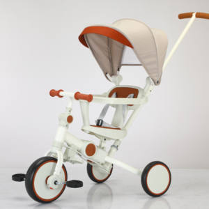 Vente en gros OEM vélo d'équilibre pour enfants vélo à pédale <span class=keywords><strong>tricycle</strong></span> cadre durable bébé pliant enfants poussette <span class=keywords><strong>tricycle</strong></span> - Product Image 1