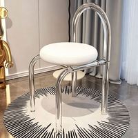 Chaise transparente en acrylique (Lucite) moderne avec coussin moelleux, faible MOQ, vente en gros