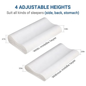High Density <strong>Factory</strong> New Design Quality Hotel Custom Viscoelastic <strong>Contour</strong> <strong>Memory</strong> <strong>Foam</strong> Pillow