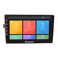 Pour Toyota Verso 2010-2015, autoradio Android 9 pouces, double DIN, octa-core, quad, stéréo de voiture, GPS, navigation