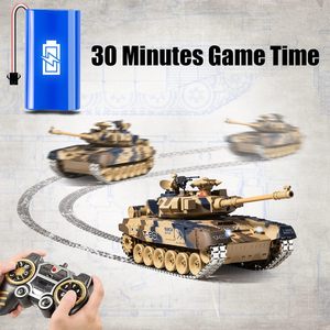 Vente en gros de chars de combat RC <span class=keywords><strong>RUS</strong></span> 1/18, jeu de combat télécommandé, chars militaires de combat, jouet de voiture RC pour enfants - Product Image 6