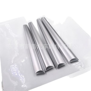 <b>Door</b> <b>Trim</b> Strips For 2015-2024 Toyota Hilux Left Hand Drive Silver Plastic With Glue Tape Or Screws Installation - Product Image 5