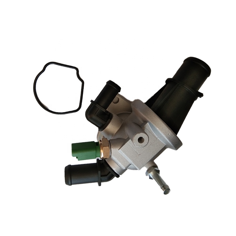 55180041 1338841 55224021 6338022 Water Outlet Flange Coolant Thermostat Housing For Hyundai Jaguar LOTUS Mazda Nissan Saab