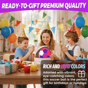 Balón de Fútbol Ligero de Tela Suave para Entrenamiento y Práctica - Product Image 5