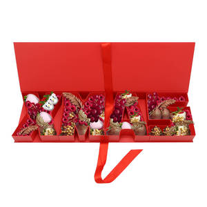 2024 क्रिसमस खाली फूल मीठा चारक्यूरी पैकेजिंग कार्डबोर्ड पत्र फिlable xmas उपहार बॉक्स - Product Image 2