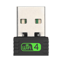 Mini adaptateur WiFi USB MT7601 150 Mbps 2,4 GHz 802.11n, dongle sans fil, récepteur émetteur pour PC, ordinateur portable, ordinateur de bureau
