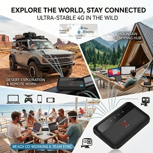 OLAX M100 4G <b>Mobile</b> Wifi Hotspot Mifis 10000mAh 150Mbps Portable LTE <b>Routers</b> 2.4/5.8G <b>Router</b> Power Bank With Sim Card Slot Pocke - Product Image 3