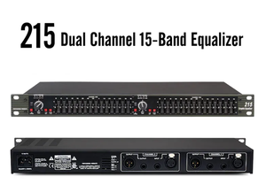 Professioneller Audio-Equalizer Dual 15-Band Grafischer Equalizer Power-Equalizer <span class=keywords><strong>DJ</strong></span>-Equipment Professionelle Tonausrüstung - Product Image 4