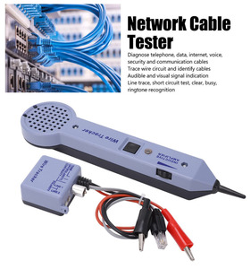 Traceur de câbles réseau SY-460, testeur de câbles, générateur de tonalité, amplificateur inductif, volume réglable, prise en charge VLAN, RJ-45 - Product Image 2