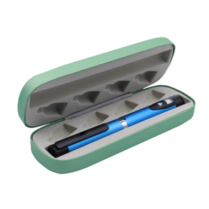 Hard Aluminum Metal Storage Box for V2 V3 Cosmetic Pen Portable Protective <b>Case</b> with Logo EVA Foam - Product Image 2