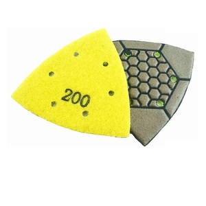 Tampons de polissage à sec triangulaires 50-3000 #   Pour pierre, marbre et <span class=keywords><strong>verre</strong></span> - Product Image 4