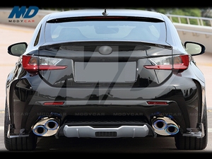 Séparateurs de pare-chocs arrière en Fiber de carbone de Style Artisan Spirit pour 2014-2018 Lexus Rc F Usc 10 - Product Image 6