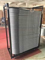 Chariot pliant et housse de protection pour chaises de banquet, événements, mariages, hôtels et entrepôts de vente en gros