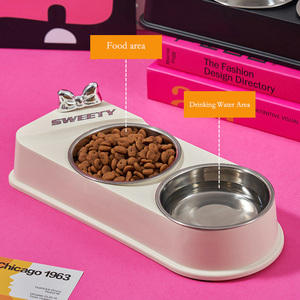 Hot Selling Pet Feeder Easy to Clean Cat <strong>Bowl</strong> Water Fountain Stainless Steel Dog <strong>Bowl</strong> - Product Image 2