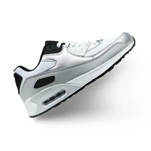Fabrika toptan yeni ışık nefes açık kaymaz moda Sneakers özel hava yastığı erkekler rahat koşu koşu ayakkabıları