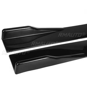 Extension universelle de bas de caisse de 2m, plaque de protection latérale, séparateur de pare-chocs pour BMW, Mercedes-Benz, Golf MK7 MK7.5 GTI, Audi - Product Image 4