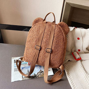 Unisex Backpack Patches Personalized Travel Hiking Teddy Backpack School Bag - Product Image 6