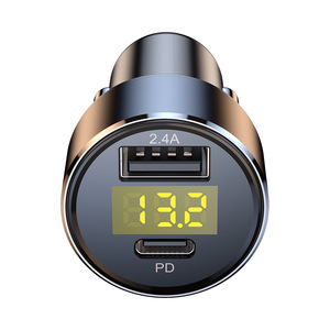 2025 para <span class=keywords><strong>Amazon</strong></span> Popular 18W 4 puertos tipo C USB cargador de coche seguro directo de fábrica venta" - Product Image 1
