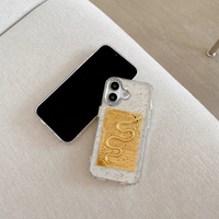 Nouvelle coque de téléphone portable en silicone TPU pour femmes, style coréen scintillant, serpent doré, Nouvel An chinois, pour iPhone 17 Pro Max 16 15 14