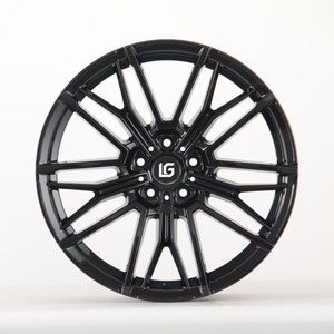 Nouvelles jantes en alliage coulé multi-rayons Sport 19 20 pouces 5x112 5x120 <span class=keywords><strong>BMF</strong></span> Noir brillant compatibles avec BMW M5 Série 1 3 5 X1 X3 X5 - Product Image 6