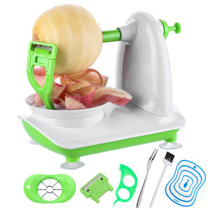 Vente en gros CL492 Éplucheur de fruits multifonctionnel, Machine à éplucher automatique, Trancheuse rotative, Grattoir à manivelle - Product Image 6