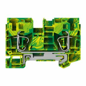 Yulian Chất lượng cao Brass mùa xuân lồng thức ăn thông qua khối thiết bị đầu cuối 100% Brand New <span class=keywords><strong>Din</strong></span> <span class=keywords><strong>Rail</strong></span> khối thiết bị đầu cuối - Product Image 3