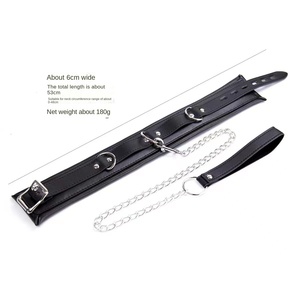 亚马逊成人SM性用品厂批发海绵颈链带趣味束缚装备，包括颈套 - Product Image 3