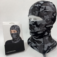 Topi Ski Olahraga Full Face Custom Yx, Topi Rajut untuk Bersepeda dan Mendaki Gunung, Cagoule Pro Thermal Fit Hyperwarm Hood