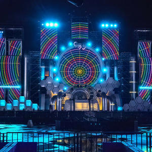 Écran LED incurvé flexible publicitaire, style moderne, forme irrégulière, pour intérieur, vente en gros, DIY - Product Image 3