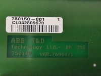 Carte Plc 7501500-801 pour unité de base Ref542plus pour produit sous garantie