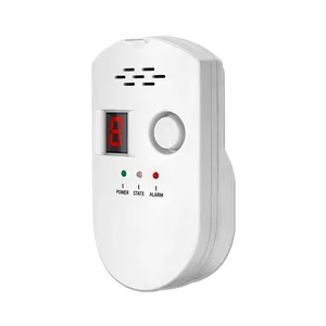 Tự nhiên Gas Detector Plug-in Propane tự nhiên gas Leak Detector nổ gas báo động cho nhà bếp và RV