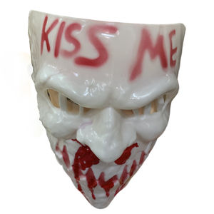 หน้ากากตัวตลกจูบสุดหลอน รูปทรงตัววี สำหรับงานปาร์ตี้ฮาโลวีน งานเต้นรำสวมหน้ากาก ของตกแต่งคอสเพลย์ - Product Image 3