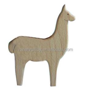 Llama de <span class=keywords><strong>madera</strong></span> Natural para niños pequeños, juguete educativo de <span class=keywords><strong>madera</strong></span> Natural - Product Image 6
