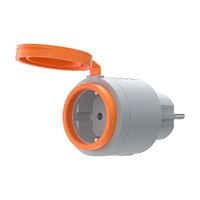SONOFF S61STPF-PM-O Prise intelligente extérieure (Type F) Matter via Wi-Fi avec suivi des consommations énergétiques, protection contre les surcharges et les surtensions, programmable